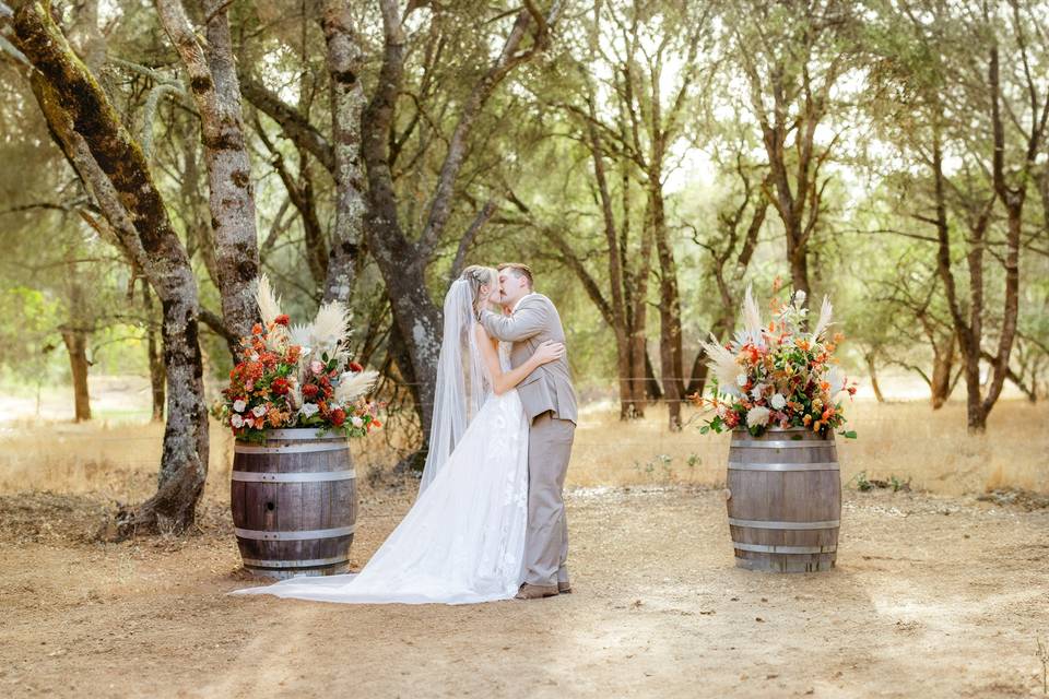 Ceremony in the trees