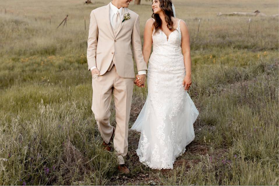 Couple in the meadow