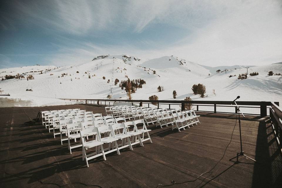 Open air setup