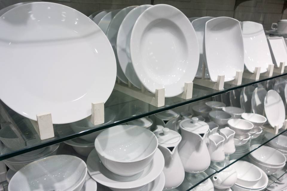 White Porcelain Plates