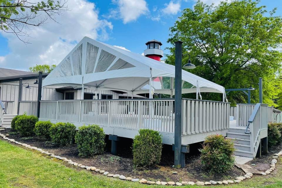 Lighthouse with Frame Tent