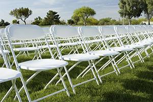 White Plastic Folding Chairs
