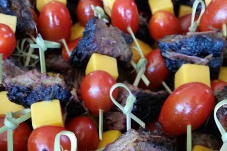 Burnt end lollipop