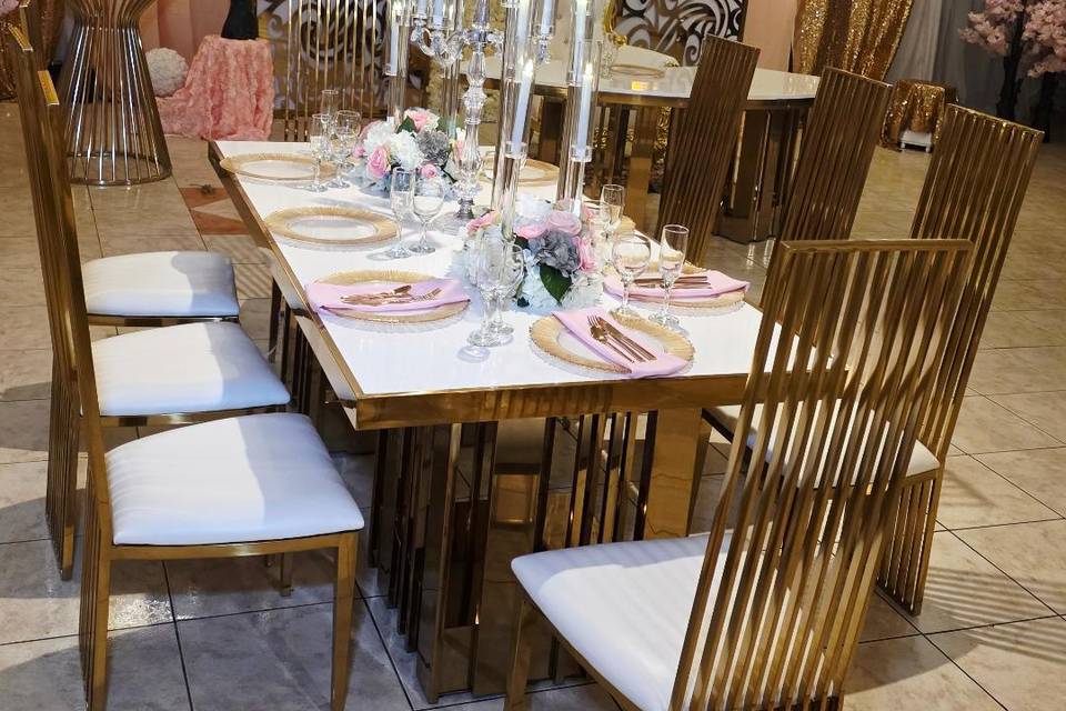 Gold Chairs Collection