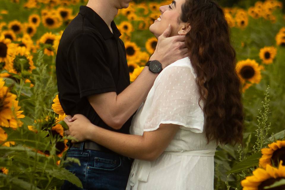 Sunflower Field Engagement