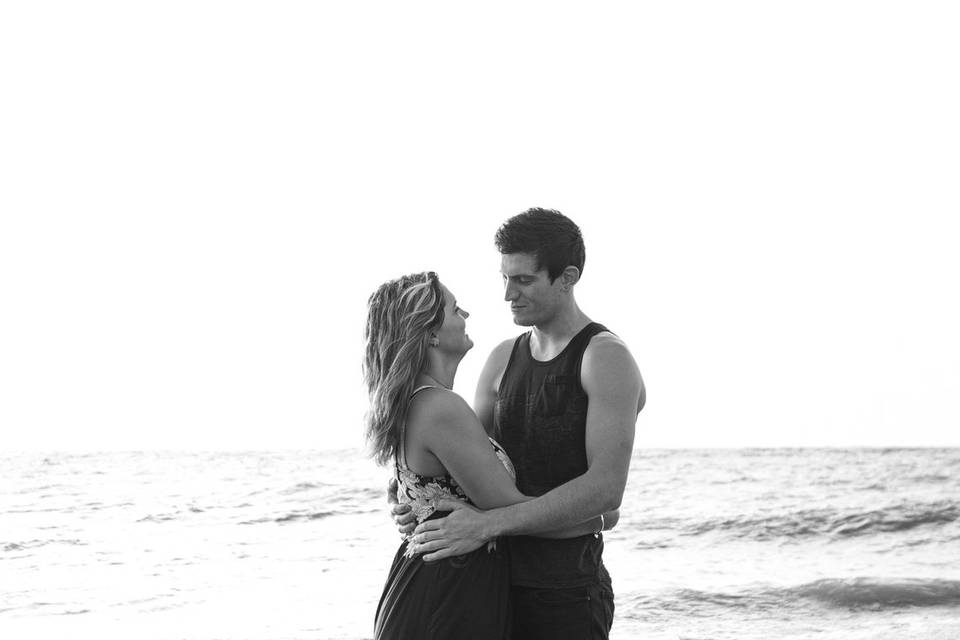 Beach engagement