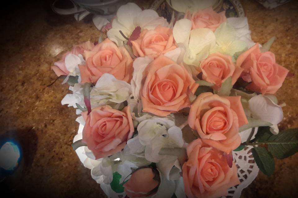 Carolyn's keepsake Bouquets