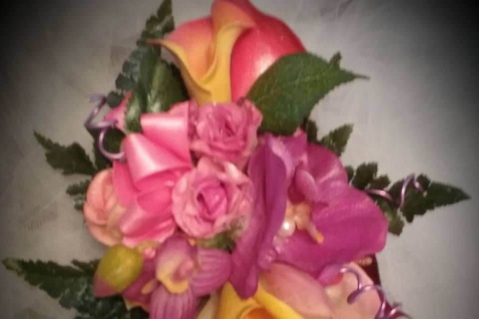 Carolyn's keepsake Bouquets