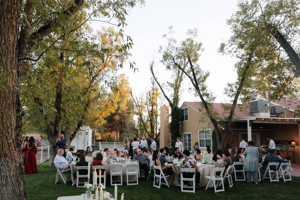 Backyard Wedding