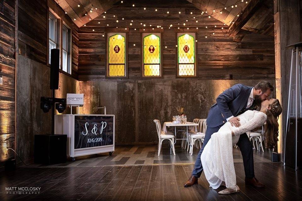 Our wedding setup