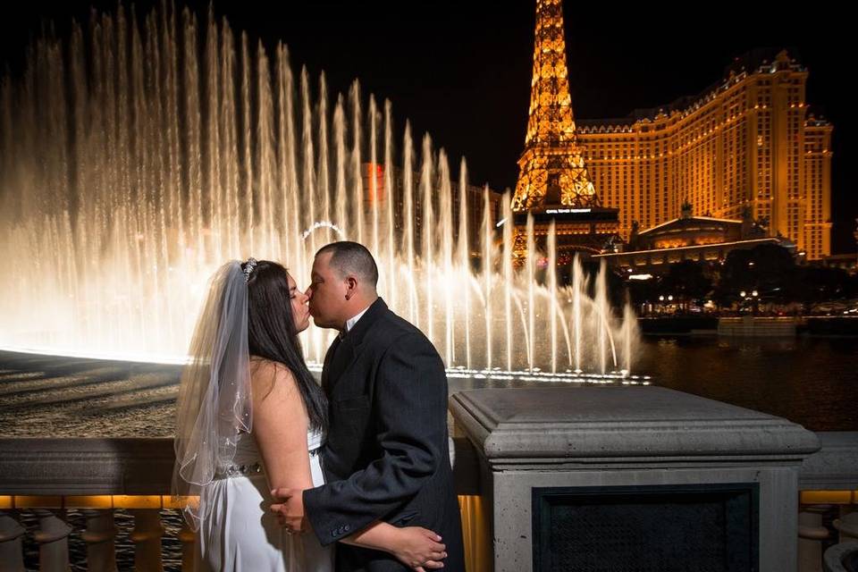 Las Vegas Strip Wedding