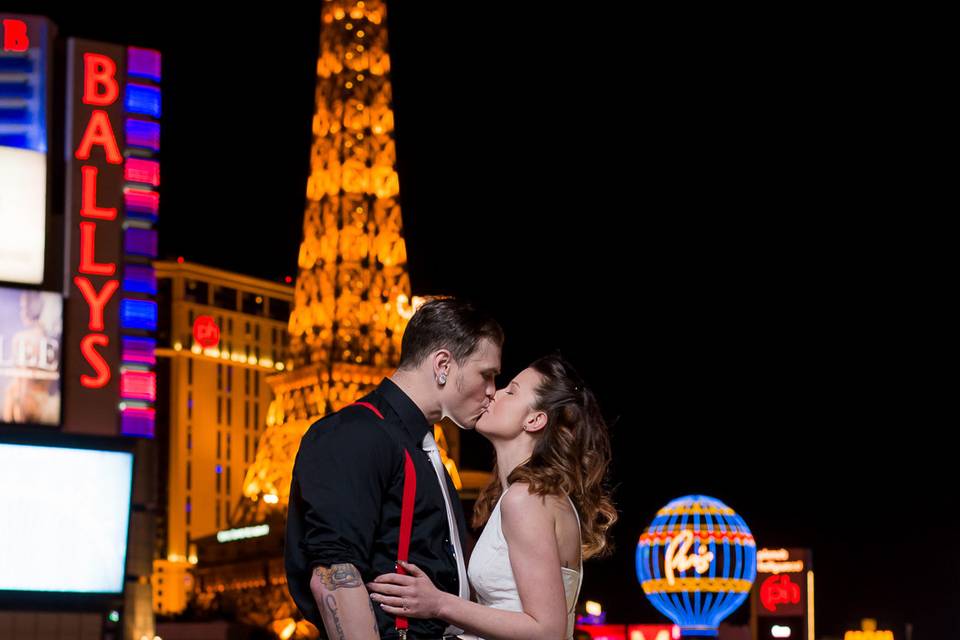 Las Vegas Strip Wedding