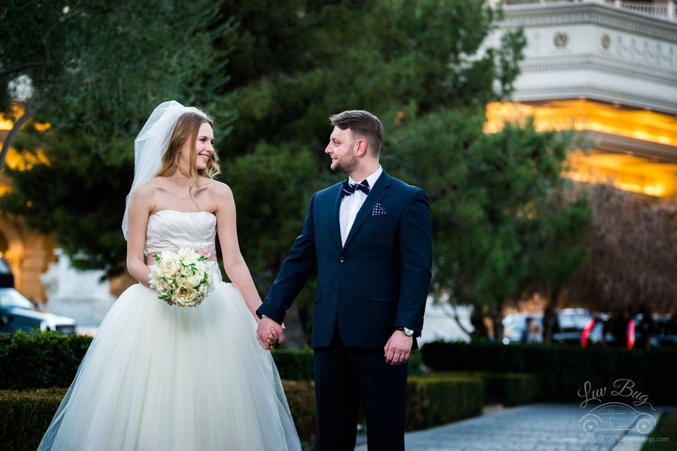 Las Vegas Strip Wedding