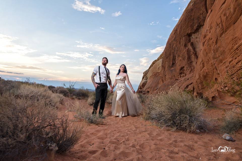 Valley of Fire Wedding