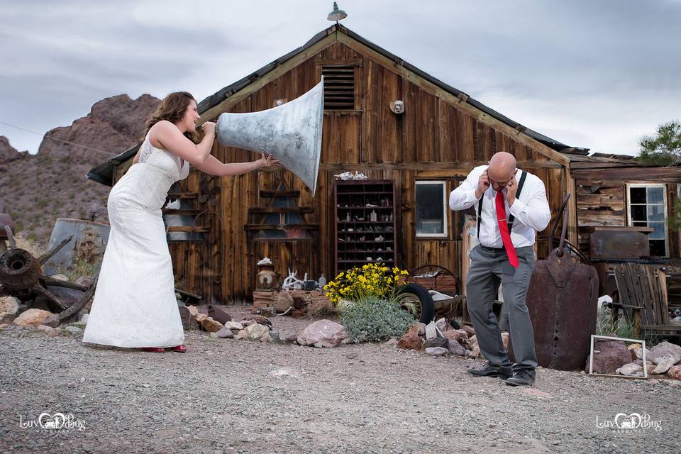 Nelson Ghost Town Wedding