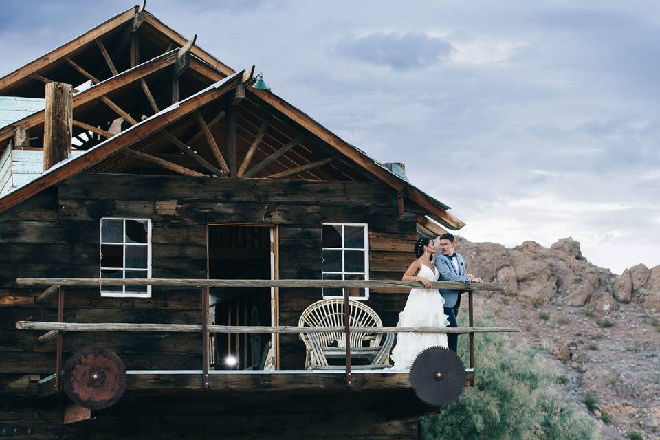 Nelson Ghost Town Wedding