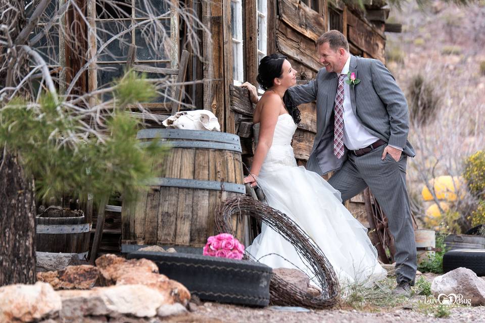 Nelson Ghost Town Wedding