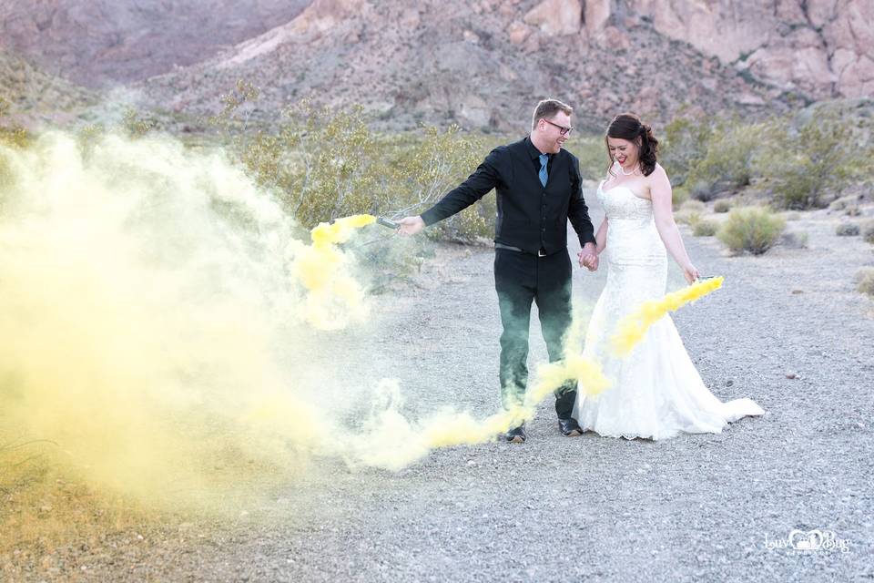 Nelson Ghost Town Wedding