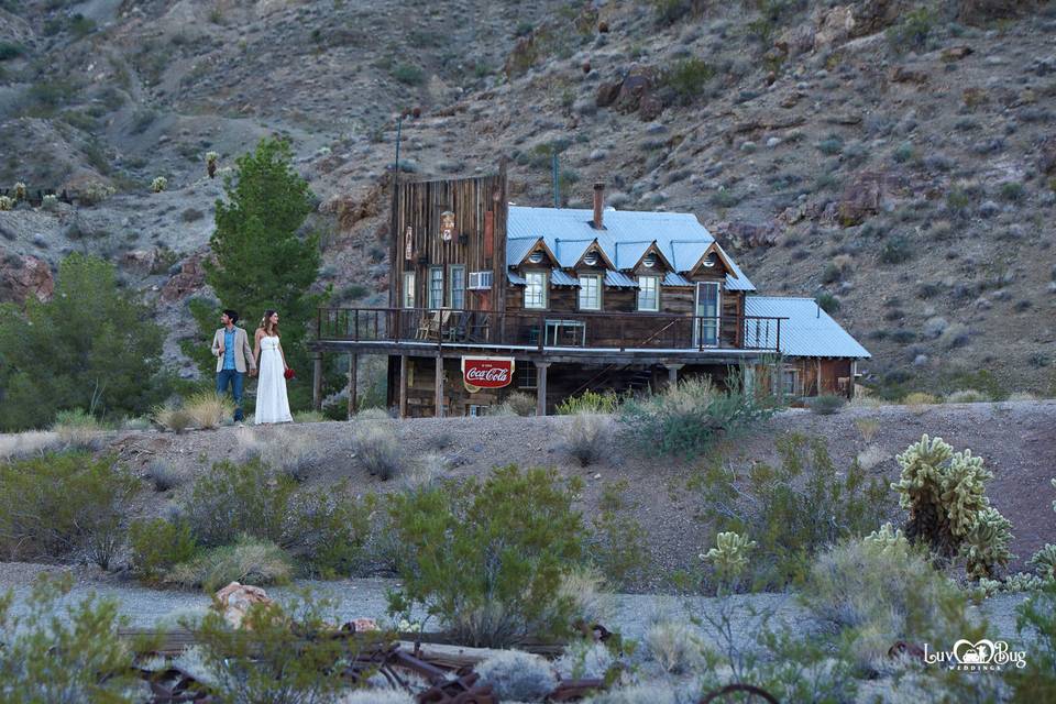 Nelson Ghost Town Wedding