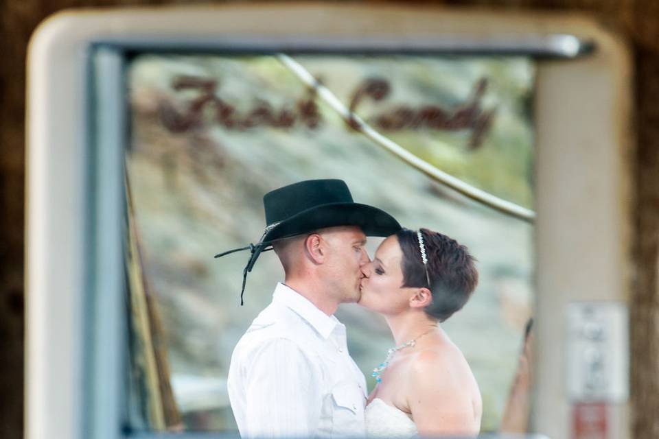 Nelson Ghost Town Wedding