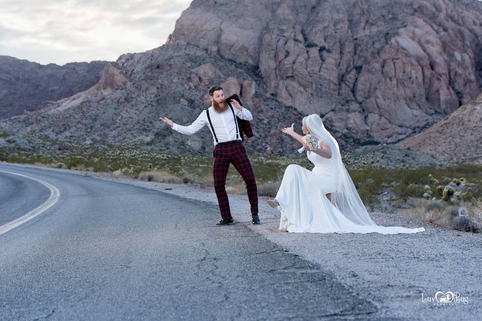 Nelson Ghost Town Wedding