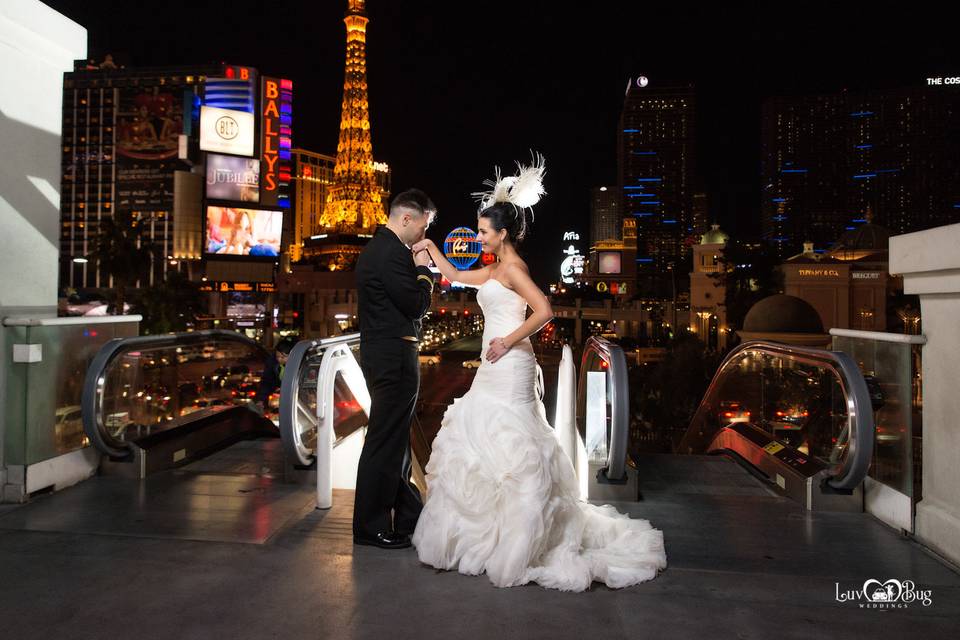 Las Vegas Strip Wedding