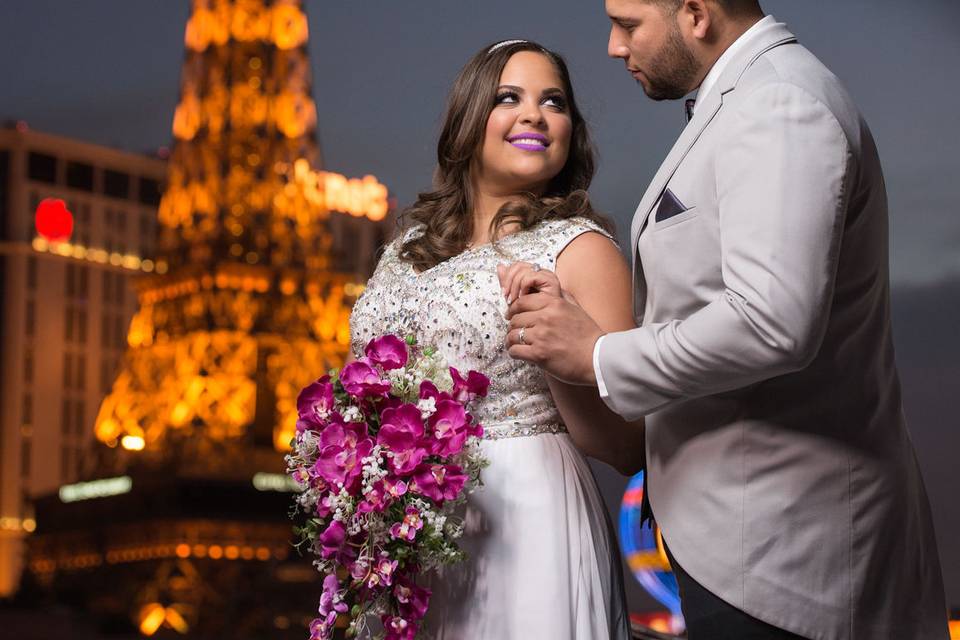 Las Vegas Strip Wedding