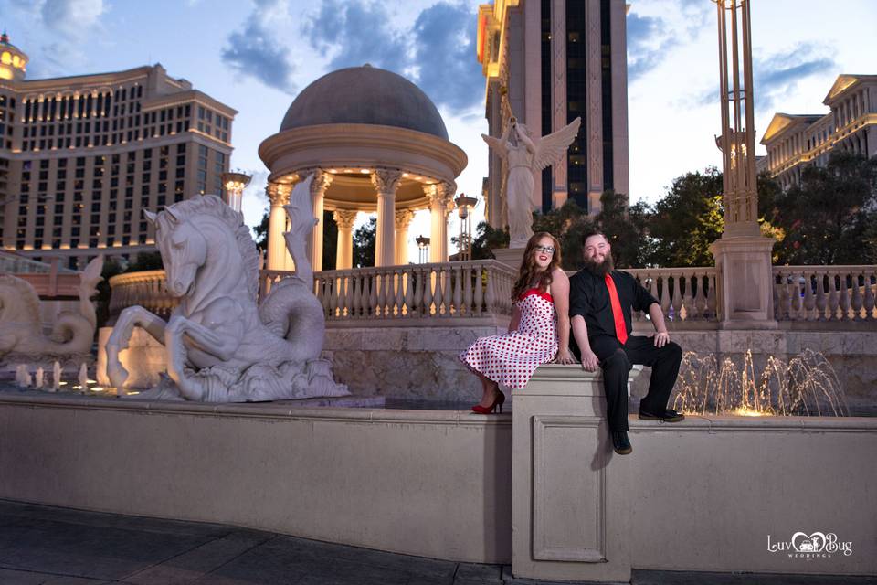 Las Vegas Strip Wedding