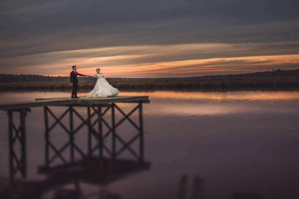 Waterfront wedding - Richard Bell Photography