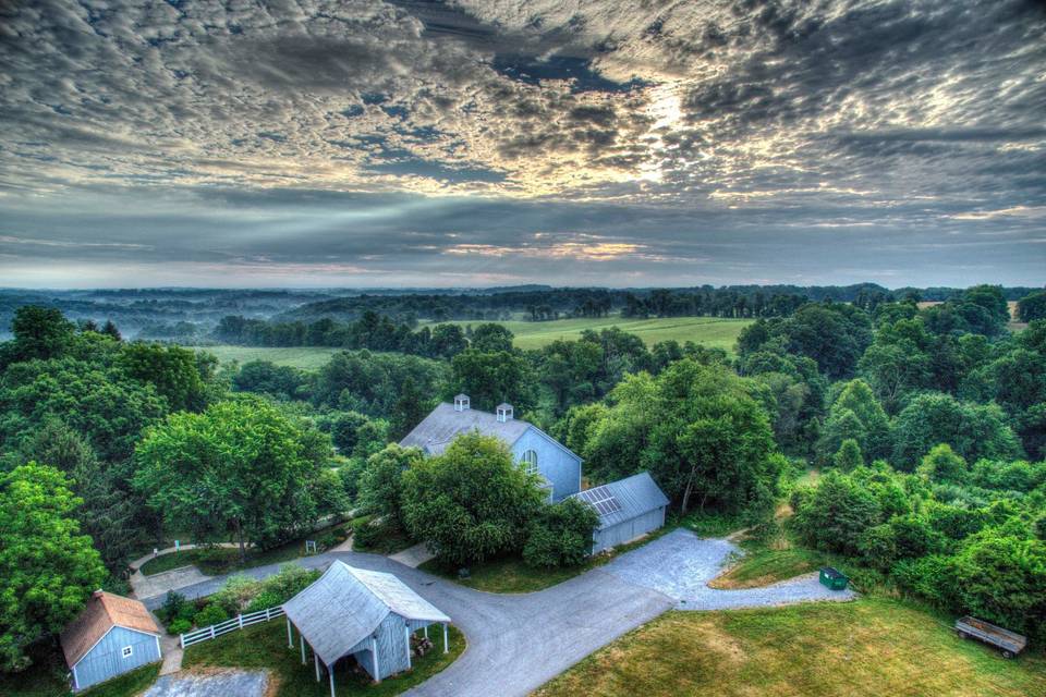 A historic farmstead on 232 acres