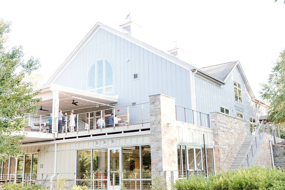 A party on the covered deck (MD Photo Video)