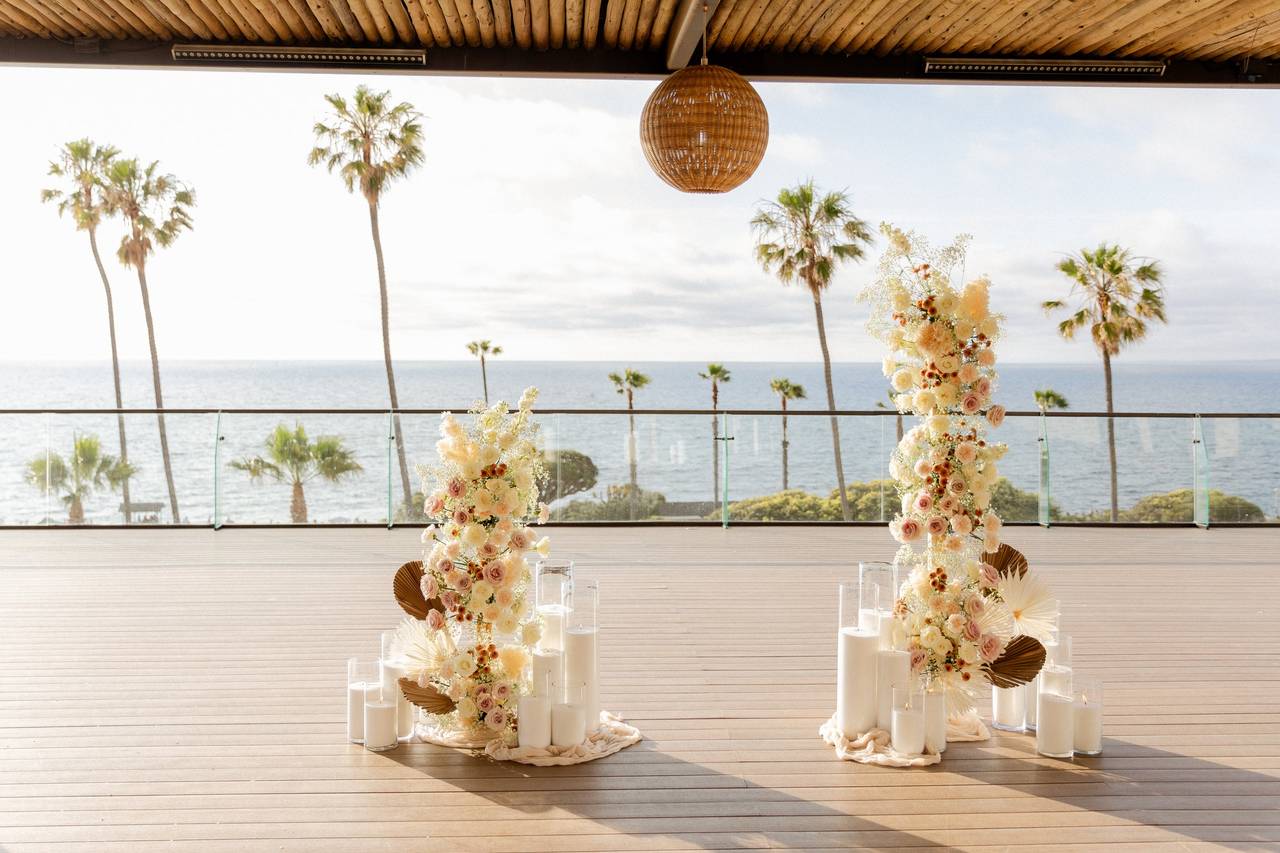 La Jolla Rooftop Wedding Venue