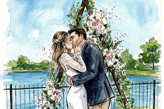 Wedding illustration