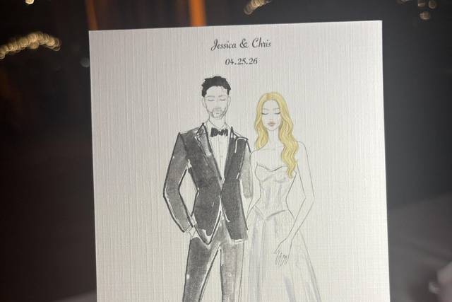 Live guest illustrations