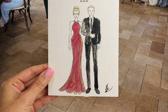 Live guest illustrations