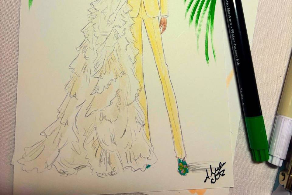 Live guest illustrations