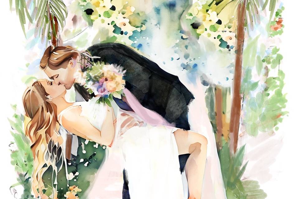 Wedding illustration