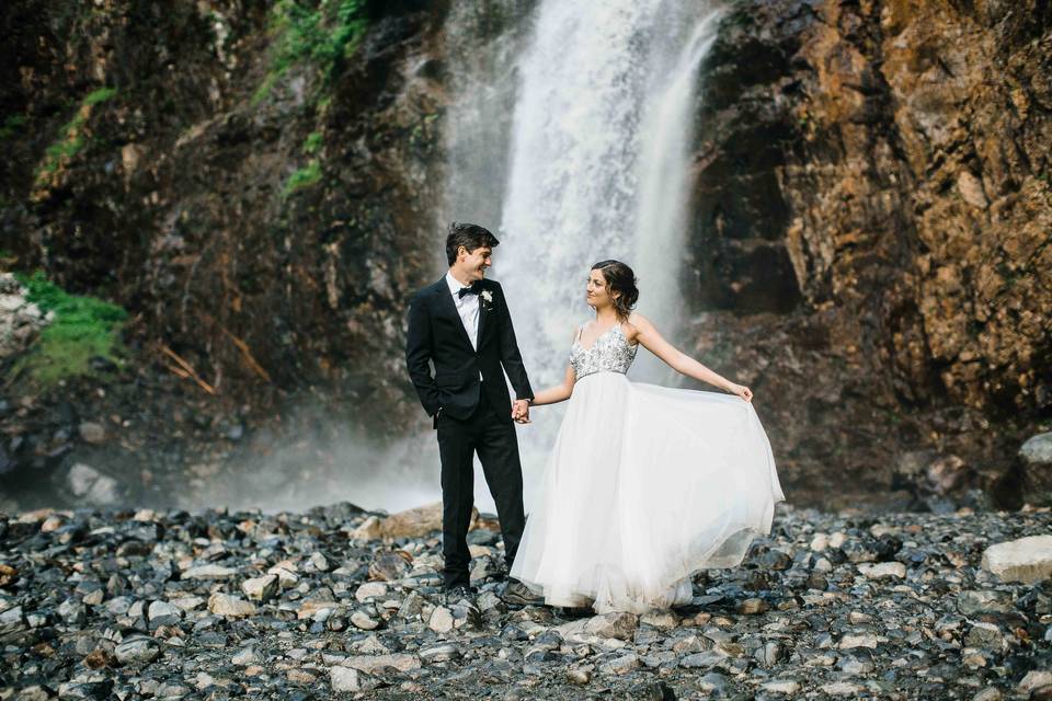 Mt Rainer Elopement Photograph