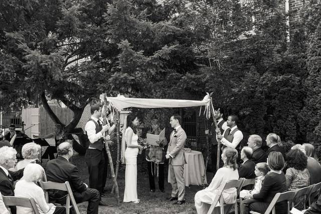 Officiating a wedding