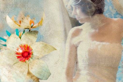 Bridal Designed Portrait on Canvas