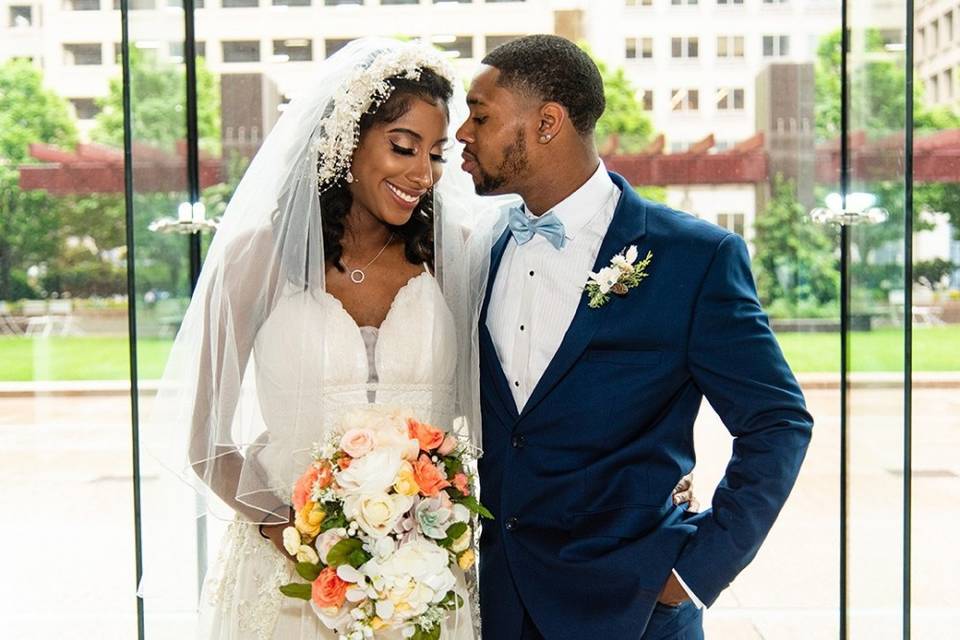 Courtyard backdrop