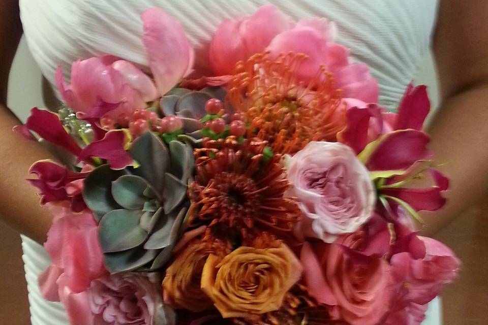 Sample flower bouquet