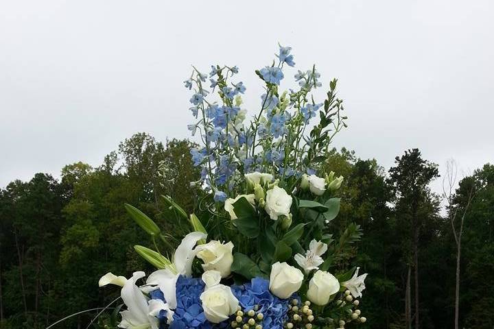 Sample flower arrangement