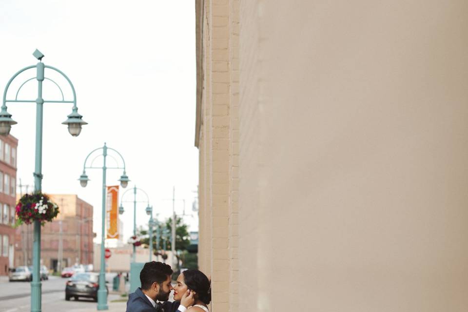 Happy couple
