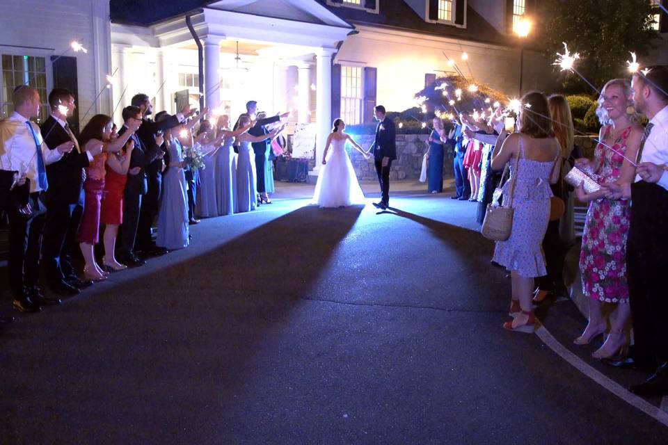 Sparkler exit