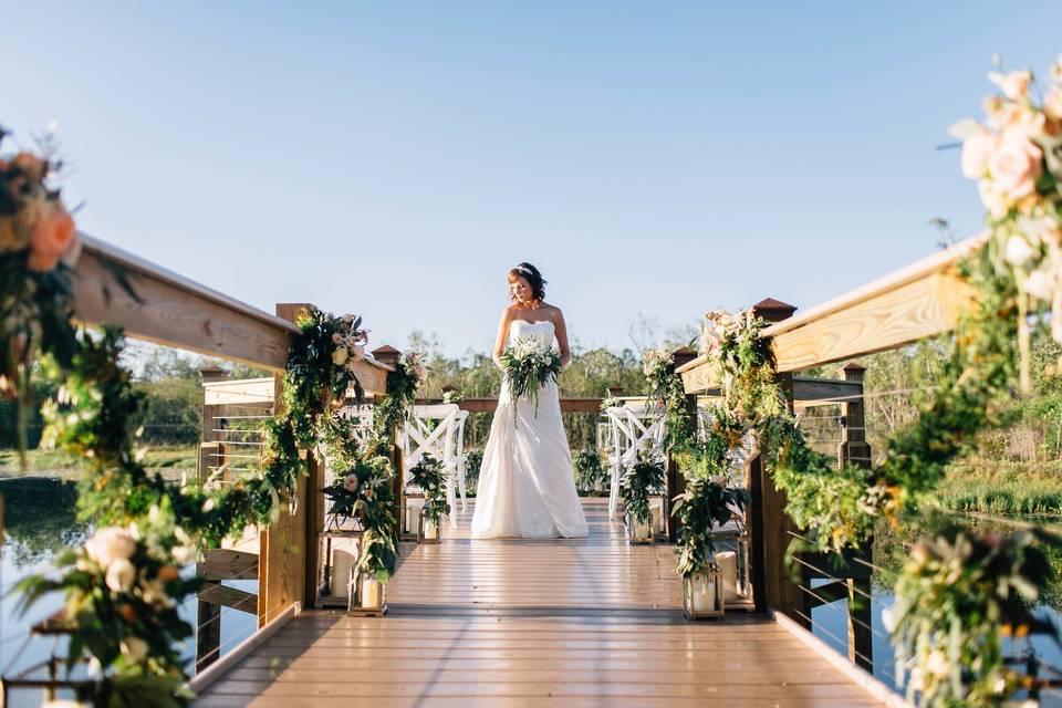 Lake Austin Pier Ceremony