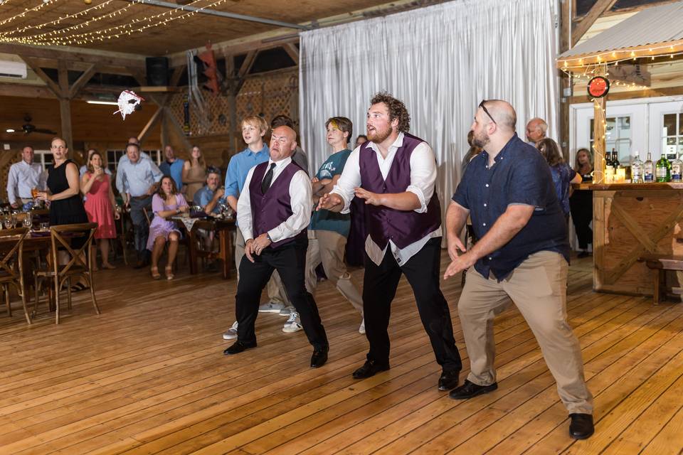 Garter Toss Dodge Ball