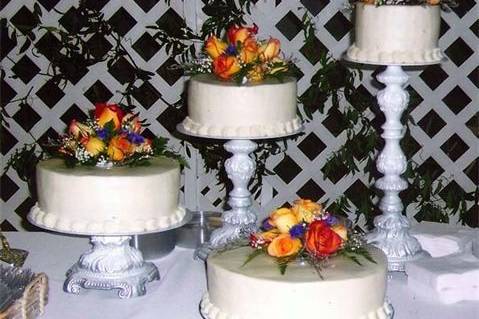 Wedding cake area