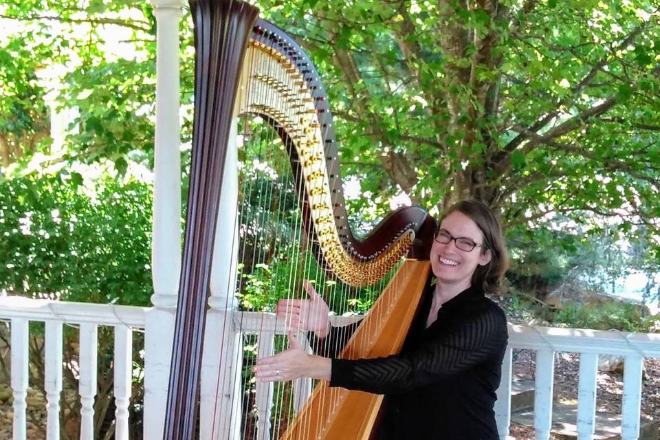 Harpist Alyson Webber