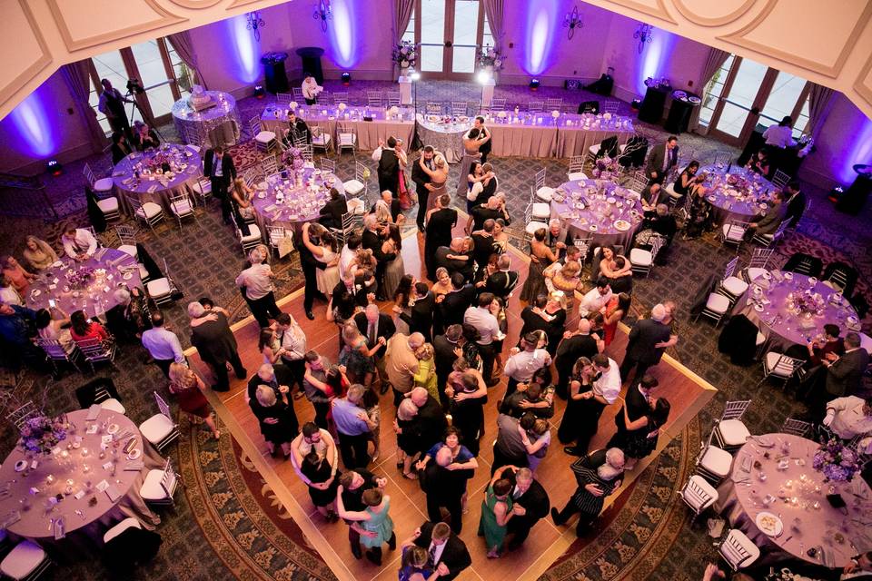 Two-story signature ballroom